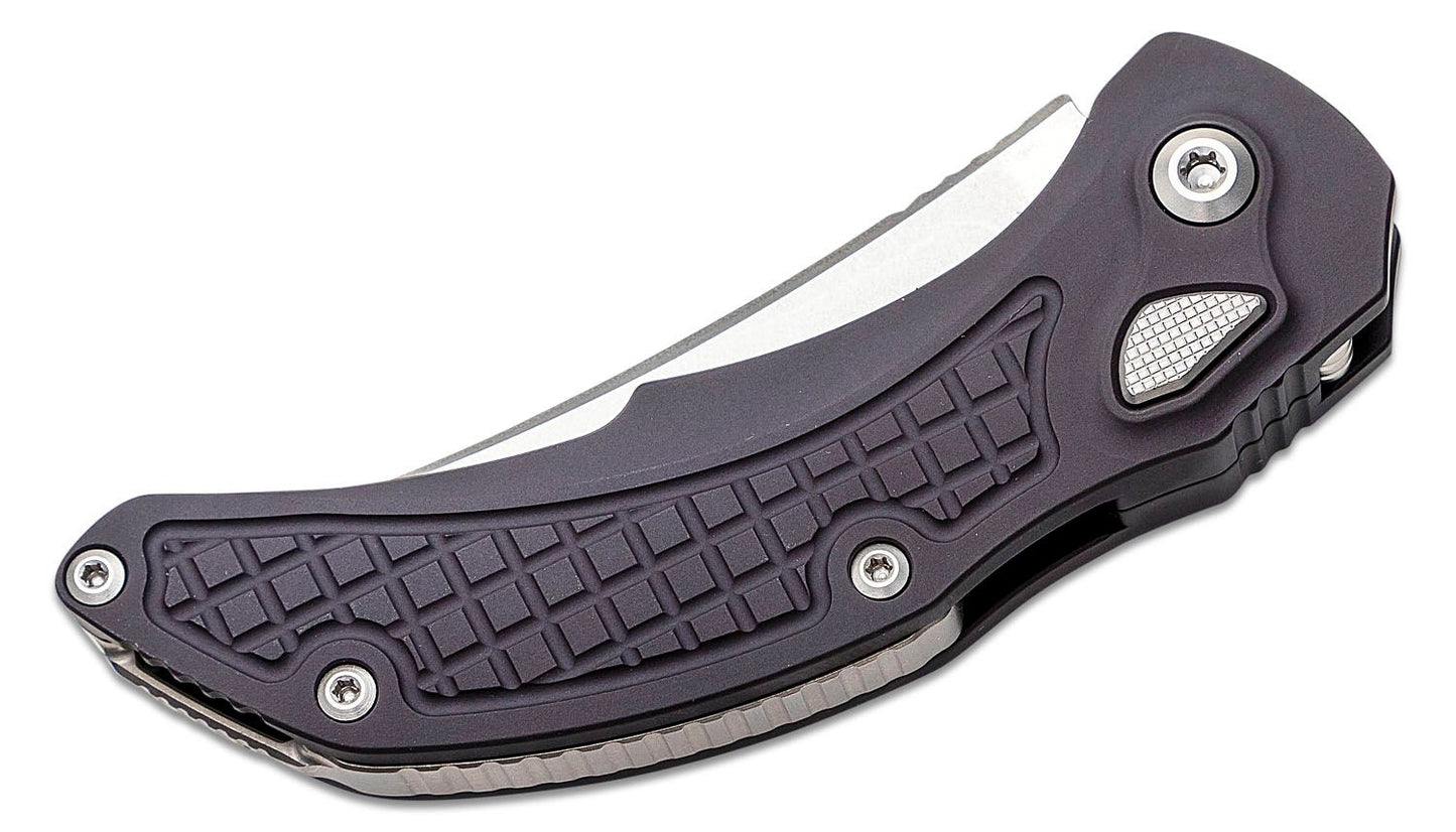 Microtech/Bastinelli Creations Brachial AUTO Folding Knife Stonewash