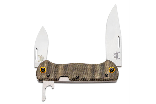 Benchmade Weekender 2-Blade Slipjoint Folding Knife