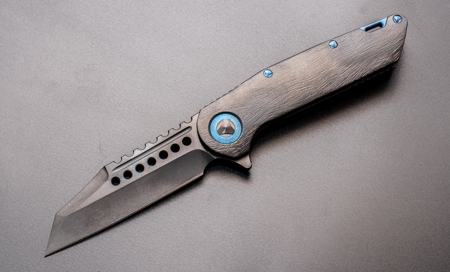 Marfione Custom Knives Warhound Flipper Knife