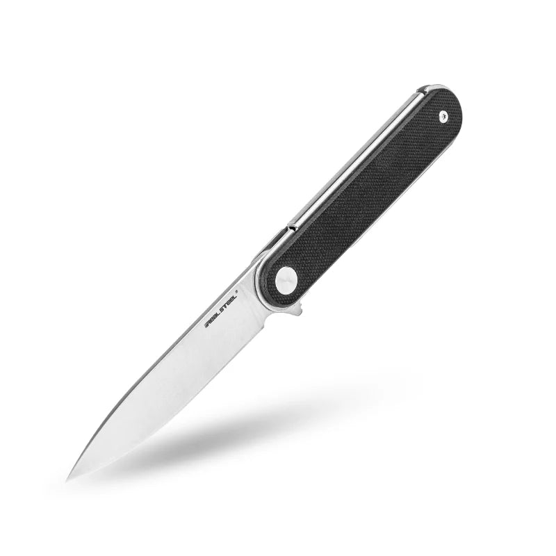 Satin  G10 & Carbon Fiber Laminate Iris Flipper | Satin SKU: 8061AB