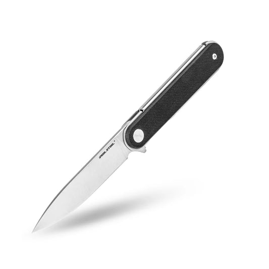 Satin  G10 & Carbon Fiber Laminate Iris Flipper | Satin SKU: 8061AB