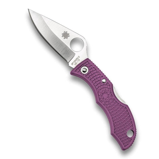 Spyderco Ladybug Purple LPRP3 pocket knife