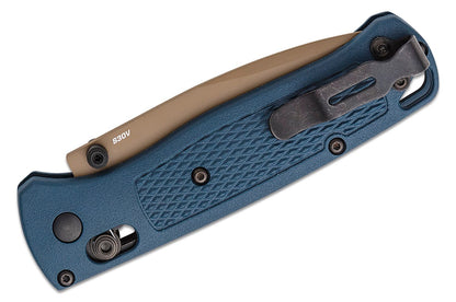 Benchmade | Bugout | Crater Blue | AXIS Folding Knife | 535FE-05