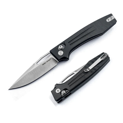 VENA | One-piece Handle | Crossbar Lock Variant: Black G10  Green G10 vena 1  Black G10 vena 8 SKU: 7191SB