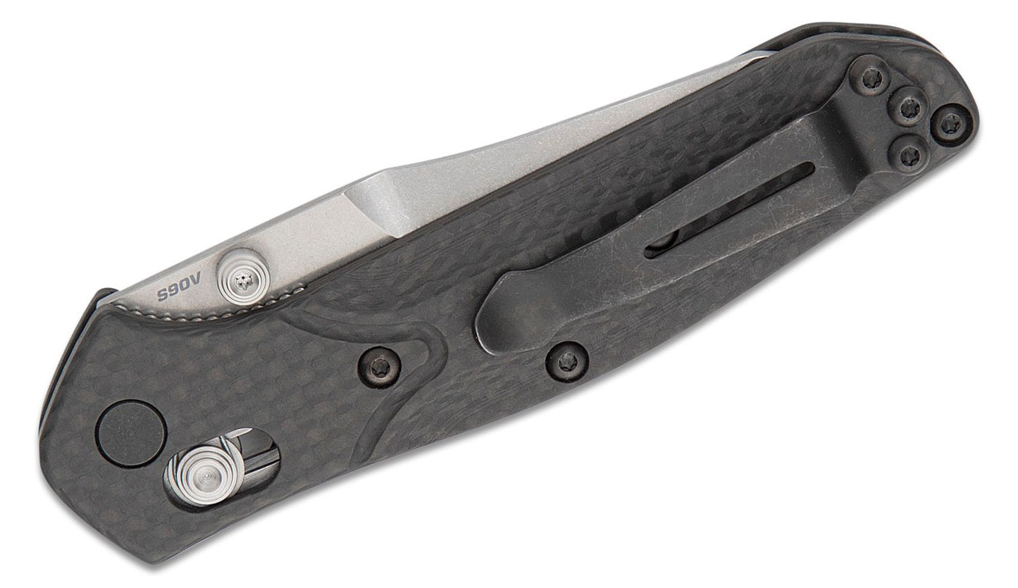 Benchmade Mini Osborne Folding Knife-Carbon Fiber