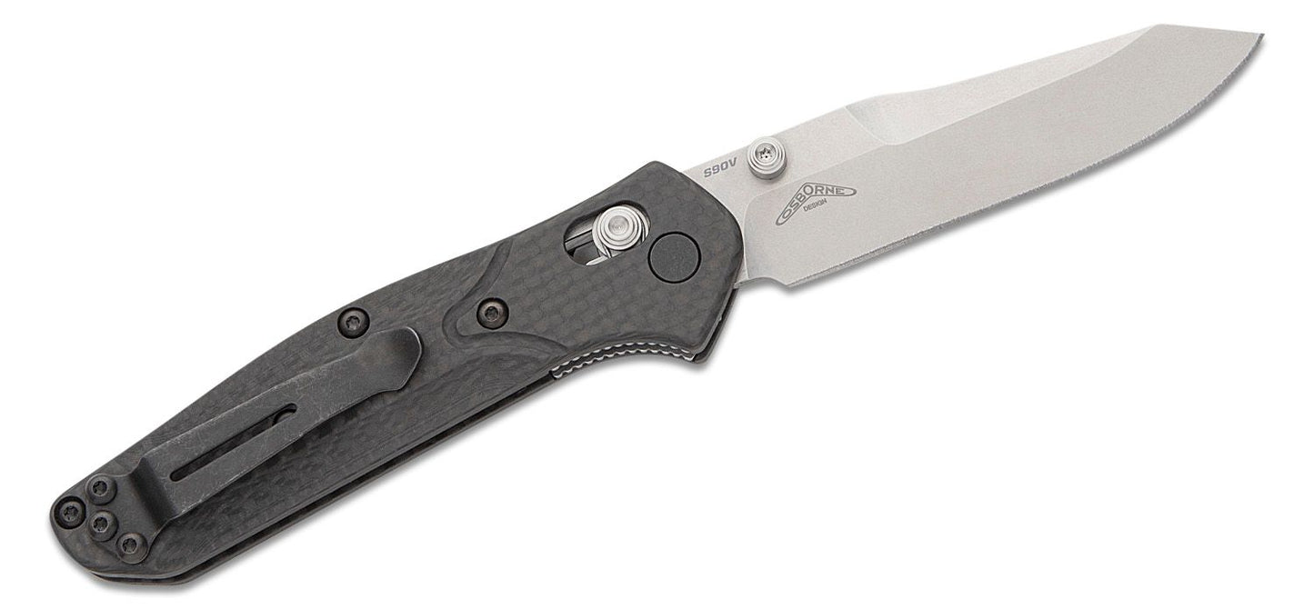 Benchmade Mini Osborne Folding Knife-Carbon Fiber