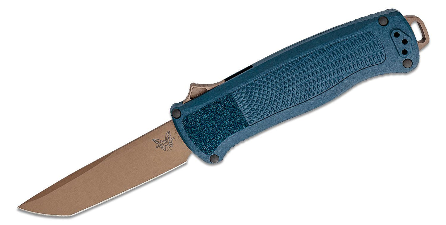 Benchmade Shootout OTF AUTO Knife-Blue