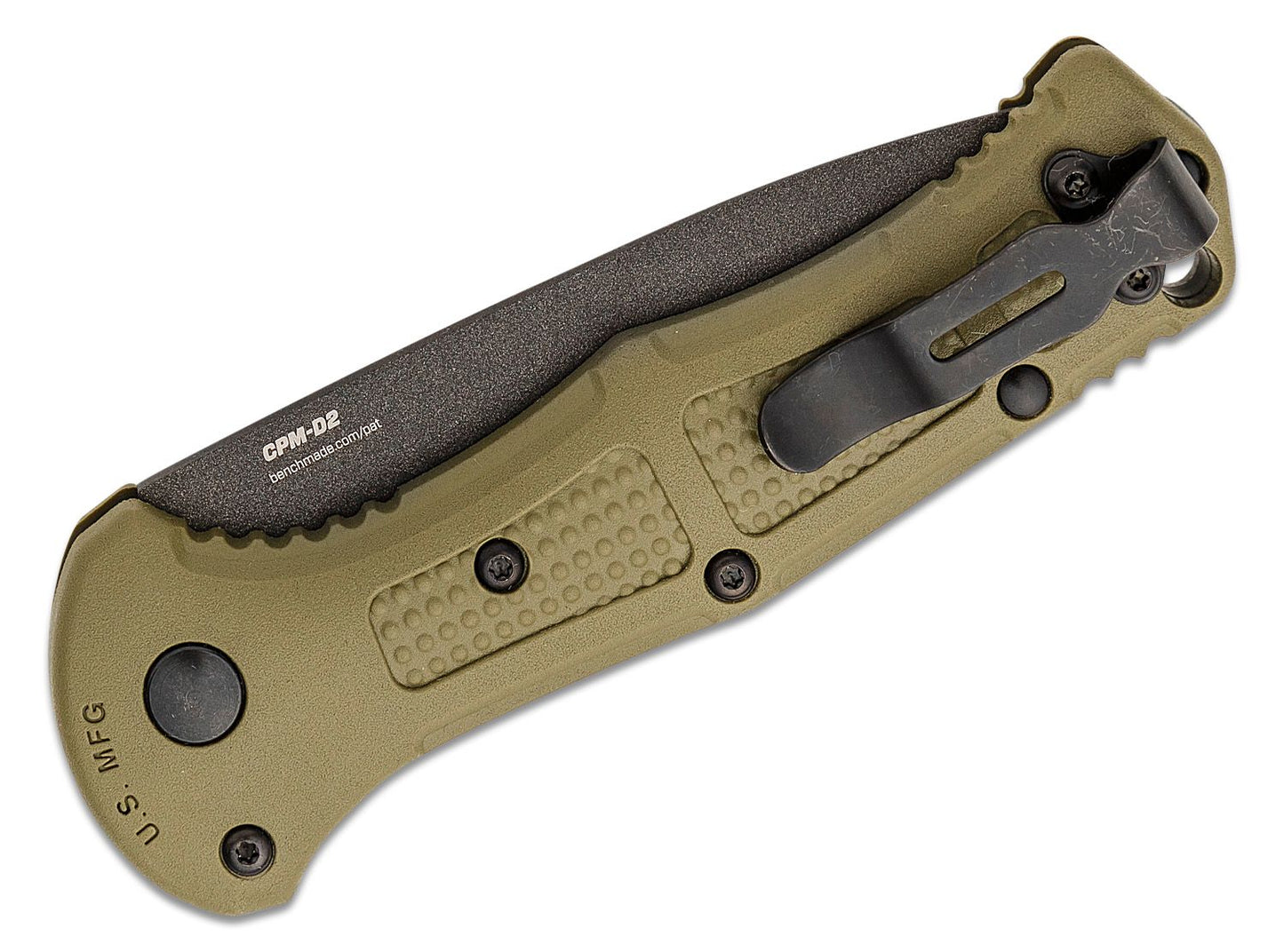 Benchmade 9570BK-1 Mini Claymore AUTO Folding Knife-Tan