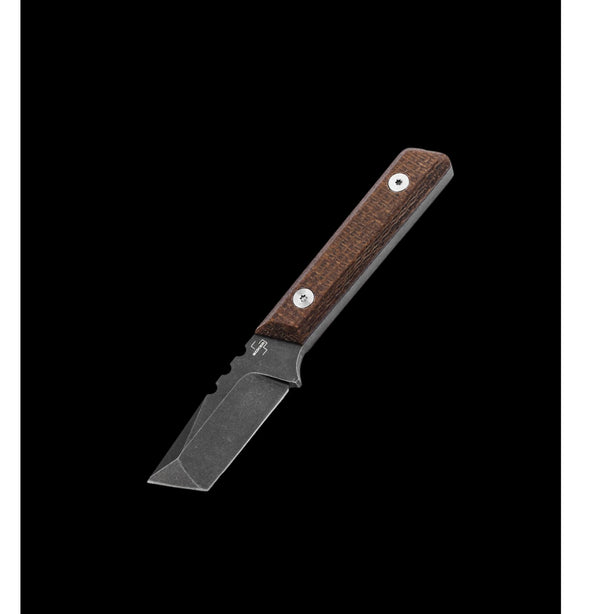 Boker Plus Thicker Clipper Fixed Blade Knife D2 Micarta (02BO601)