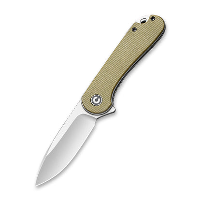 CIVIVI | Elementum Flipper Knife Micarta Handle | C907S