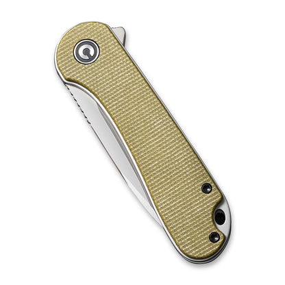 CIVIVI | Elementum Flipper Knife Micarta Handle | C907S