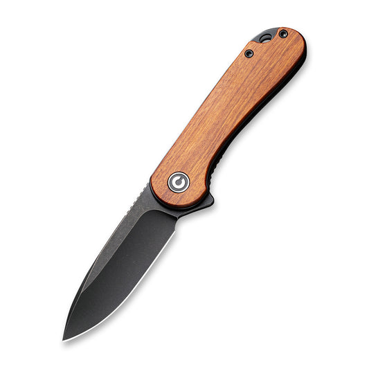 CIVIVI | Elementum Flipper Knife Wood Handle | C907U