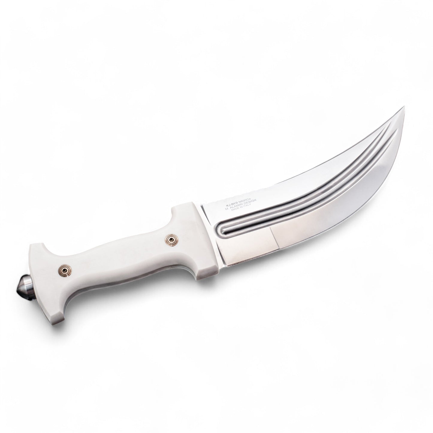 SALEH KNIVES | KHANJAR | FIXED | WHITE | TAM KJ01 EL