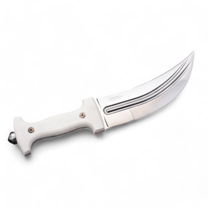 SALEH KNIVES | KHANJAR | FIXED | WHITE | TAM KJ01 EL