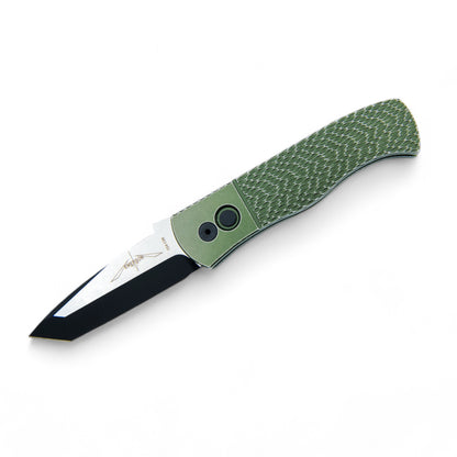 ProTech | Knives | CQC7 Display Knife | Green | E7T15-BW Green