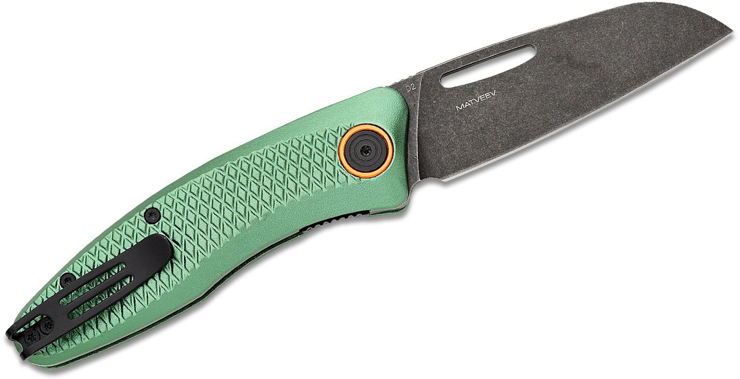 Fox BlackFox BF-762 OD Feresa Liner Lock Folding Knife