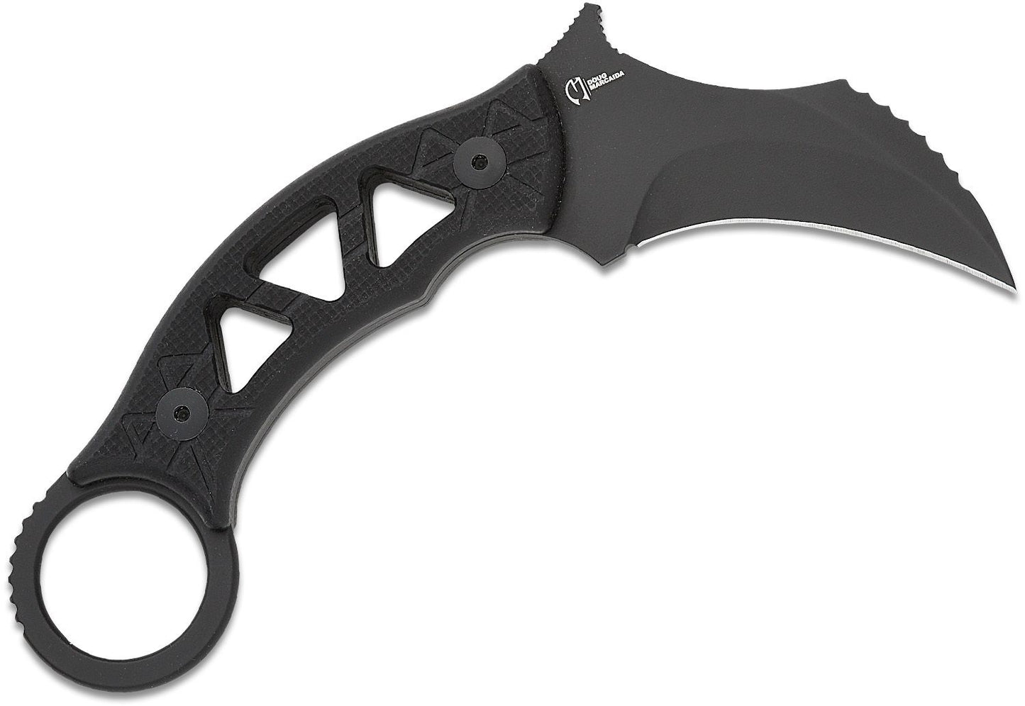 Fox FX-803 Doug Marcaida Tribal K Fixed Blade Karambit Knife