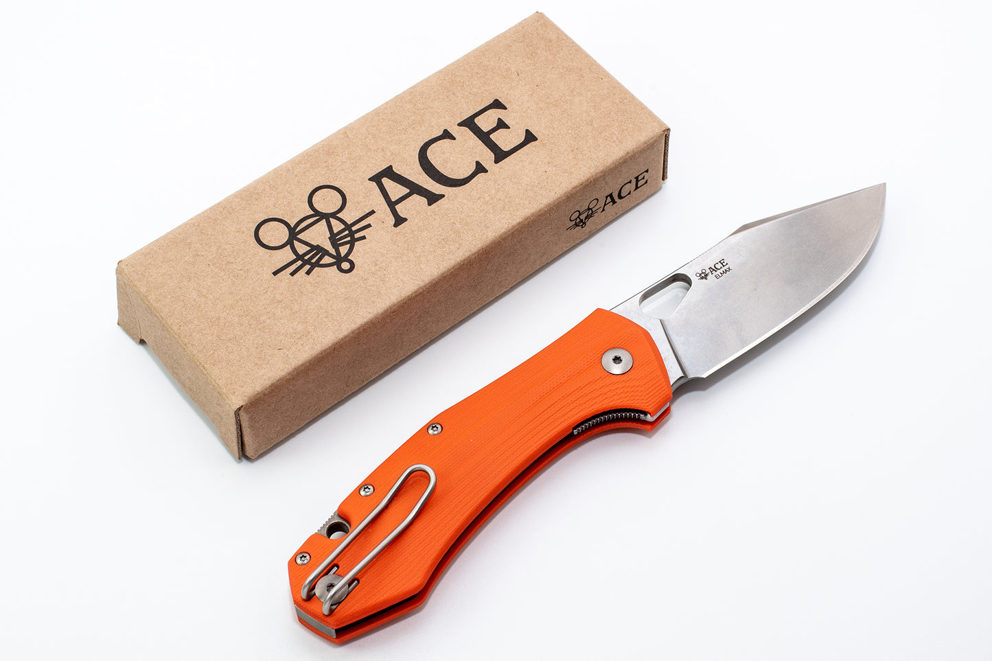 ACE Grand Orange G10 ELMAX STEEL