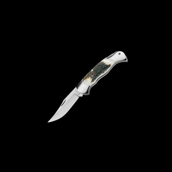Boker Scout Stag Pocket Knife N690 Stag Handle Germany (112004ST)