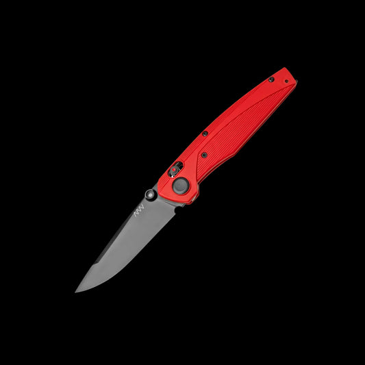 Acta Non Verba A100-009 MagnaCut Folding Knife Red GRN