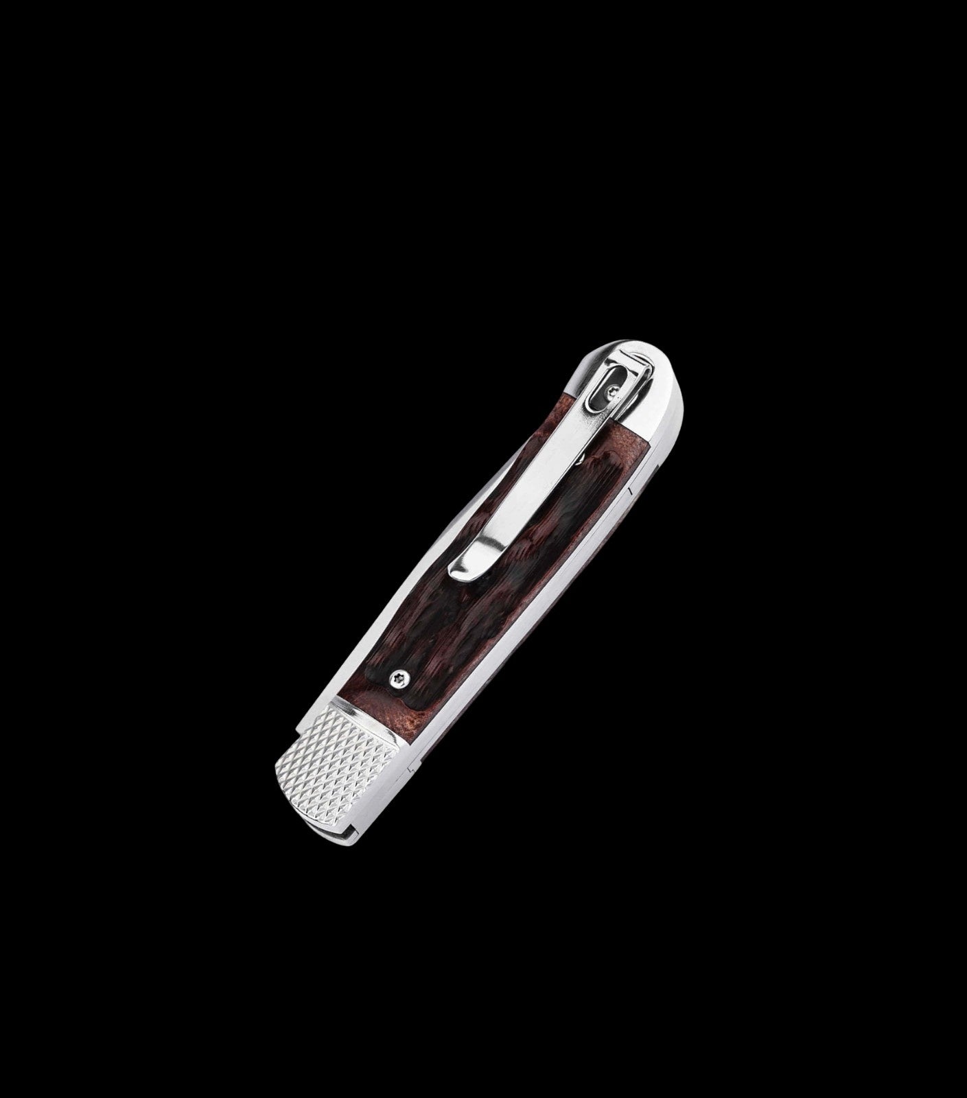 Boker Plus Hidden Release Trapper Appaloosa Bone Auto Knife D2 (01BP0029)