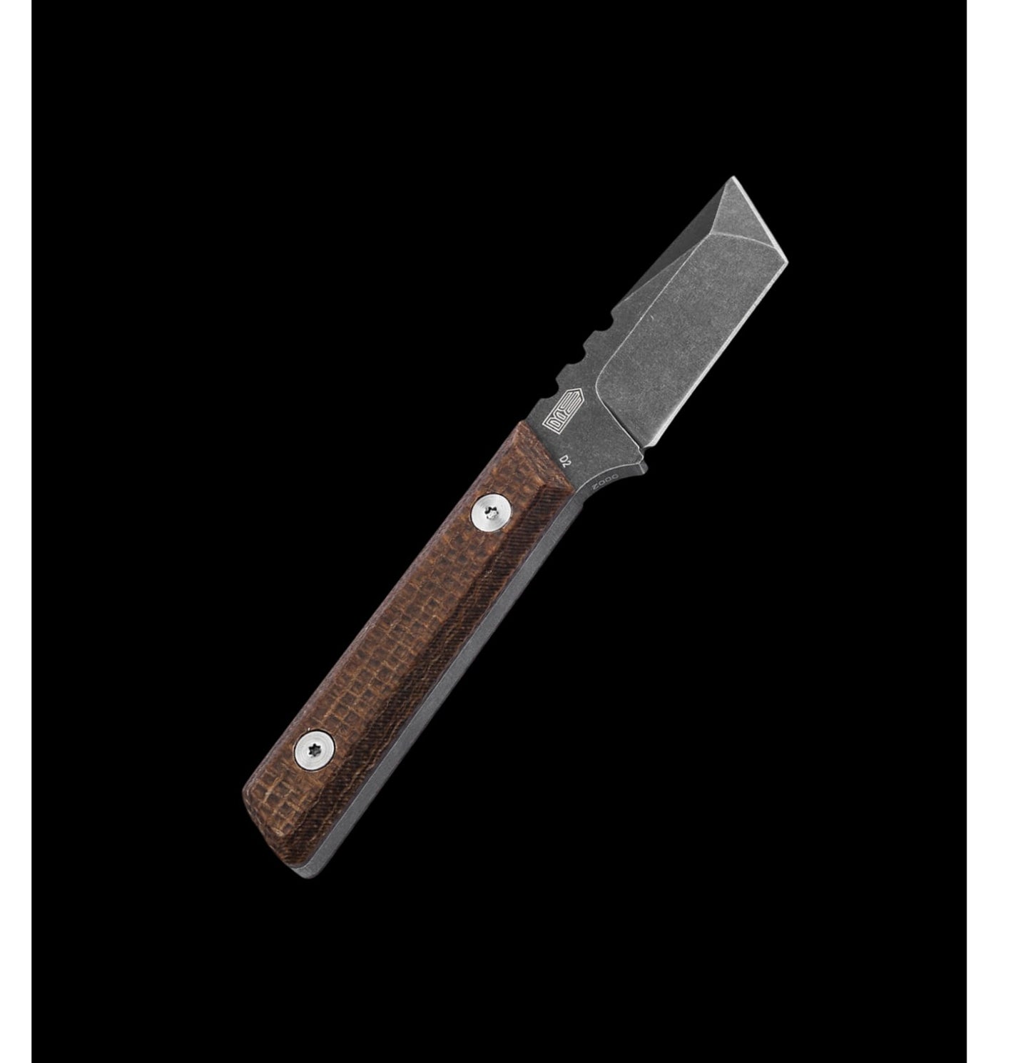 Boker Plus Thicker Clipper Fixed Blade Knife D2 Micarta (02BO601)