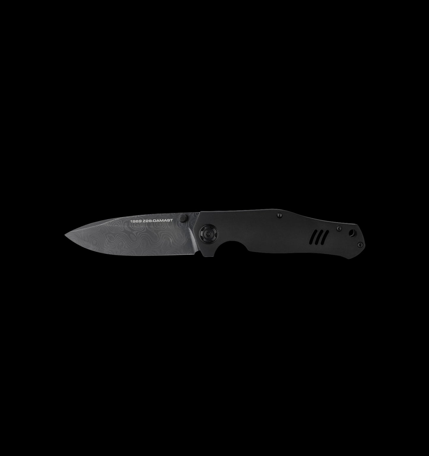 Boker 1969 Z28 Damascus Shadow Folding Knife (111110DAM)