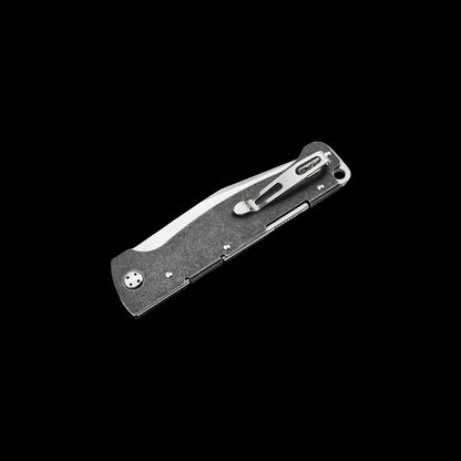 Boker Plus Atlas Backlock Big Folding Knife 12C27 Stainless Steel (01BP0062)