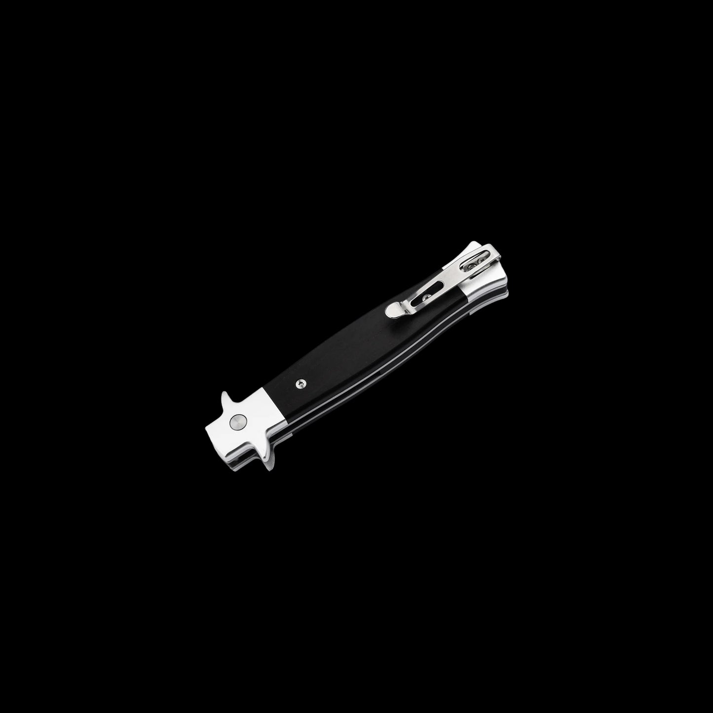 Boker Plus Stiletto Ebony Automatic Knife 14C28N(01BP0069)