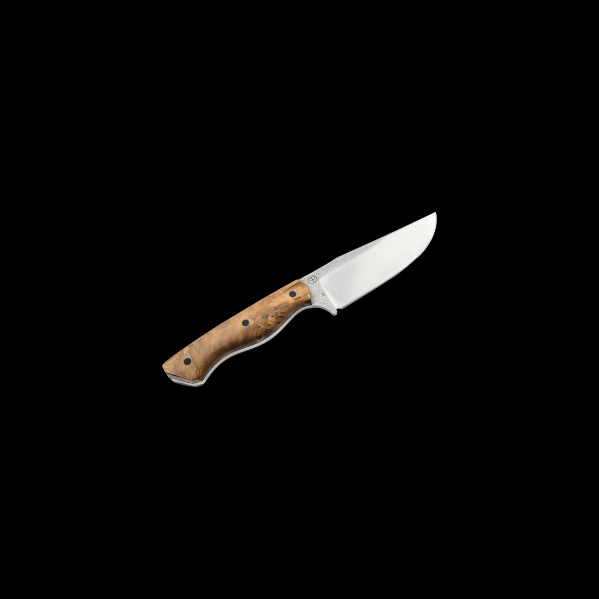 Boker Plus Overnighter Fixed Blade Knife D2 Burl Wood (02BP0025)