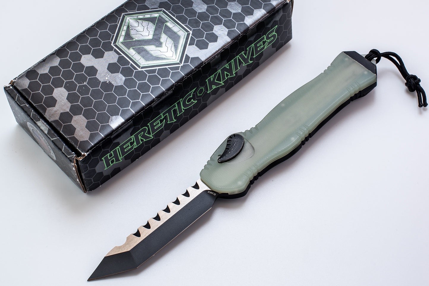 Heretic Hydra V.2 OTF Elmax blade H00-8A-JADE.