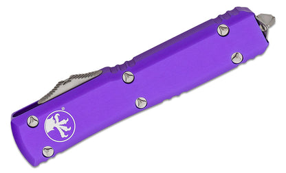 MICROTECH | ULTRATECH DROP POINT PARTIAL SERRATED PURPLE | 121-11PU