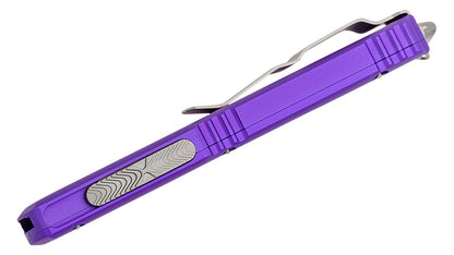 MICROTECH | ULTRATECH DROP POINT PARTIAL SERRATED PURPLE | 121-11PU