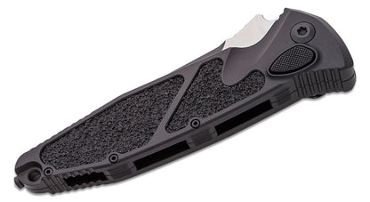 MICROTECH | SOCOM ELITE | BLACK PARTIAL SERRATED | AUTO FOLDING | 160A-2T