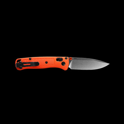 Benchmade Mini Bugout 533 orange Grivory handle and S30V blade