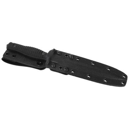 Spartan Blades Spartan-George V14 Combat Dagger 6.75" S45VN Black Double Edge Blade, Black G10 Handles, Black Kydex Sheath - SB27BKBKKYBK