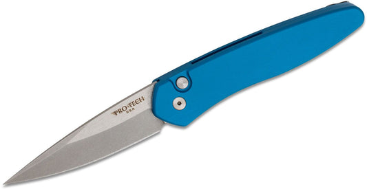 Protech Newport AUTO Folding Knife-Blue