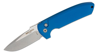 Pro-Tech | Les George Rockeye | AUTO Folding Knife | LG301-BLUE