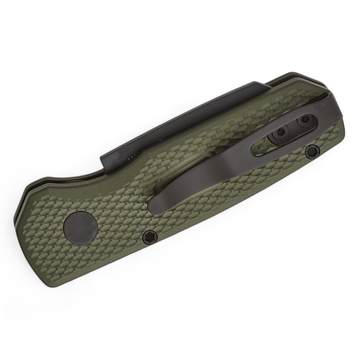 ProTech | Runt 5 Black | Textured Reverse Tanto | R5406 Green