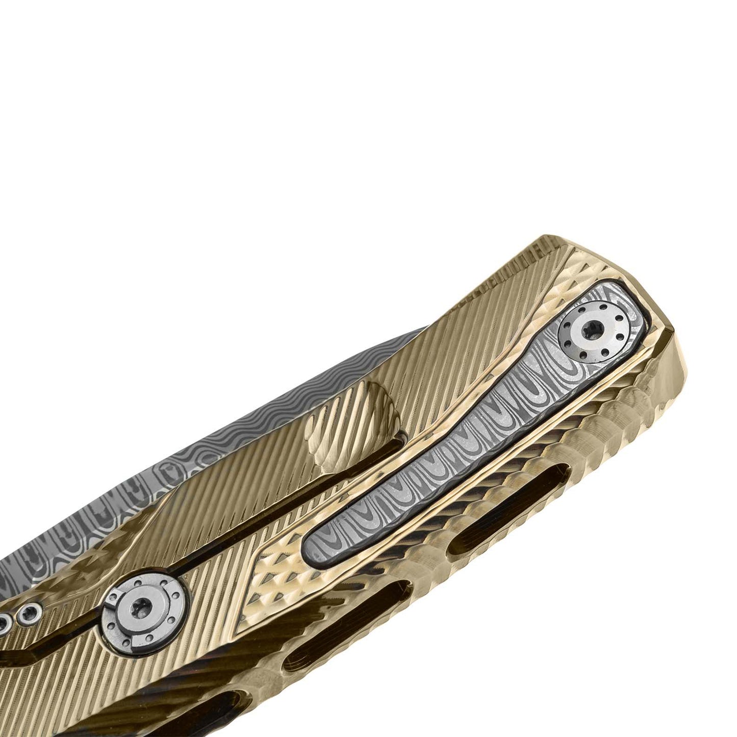 LIONSTEEL | Colt. Chiud Solido Solid Titanum Gold FLP | ROK DD GL