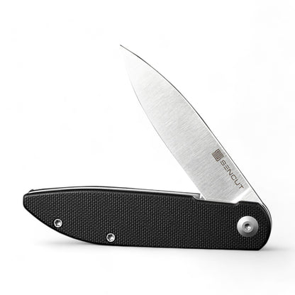 SENCUT | Bocll II Flipper Knife G10 Handle | S22019-1