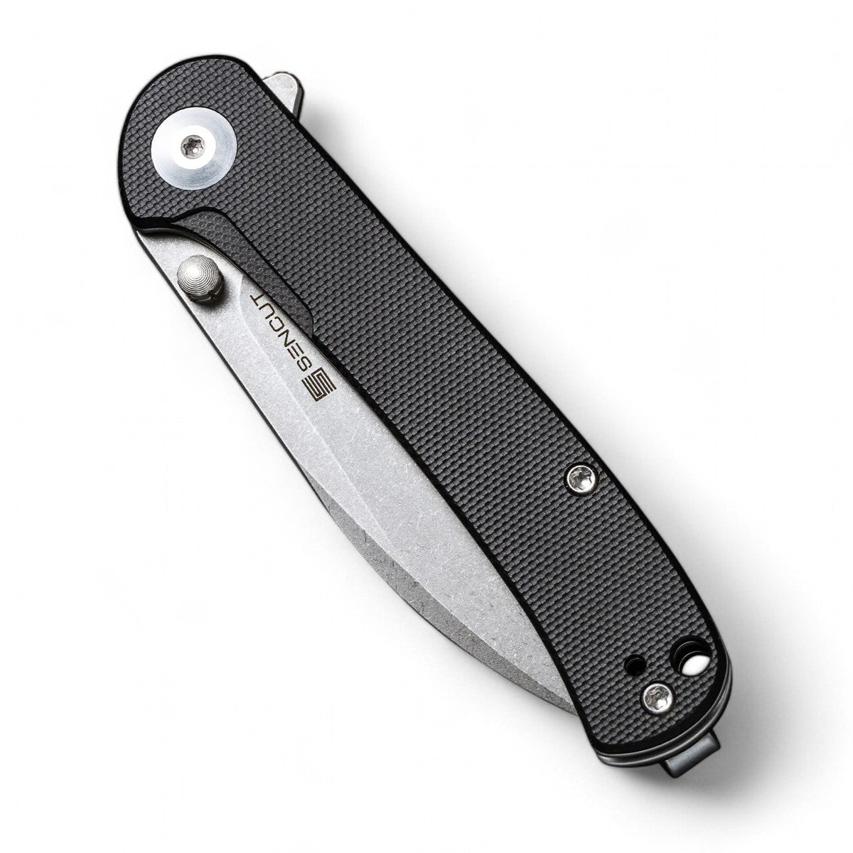 SENCUT | Scepter Flipper &Thumb Stud Knife G10 Handle | SA03B