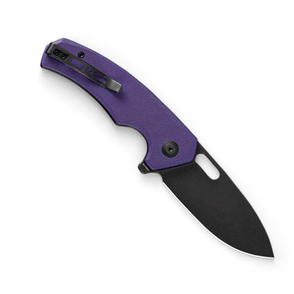 SENCUT| Acumen Flipper & Thumb Hole Knife G10 Handle | SA06D