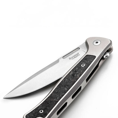 LIONSTEEL | Skinny Aluminium | Red | Old Black blade | SK 01 GY 25-84