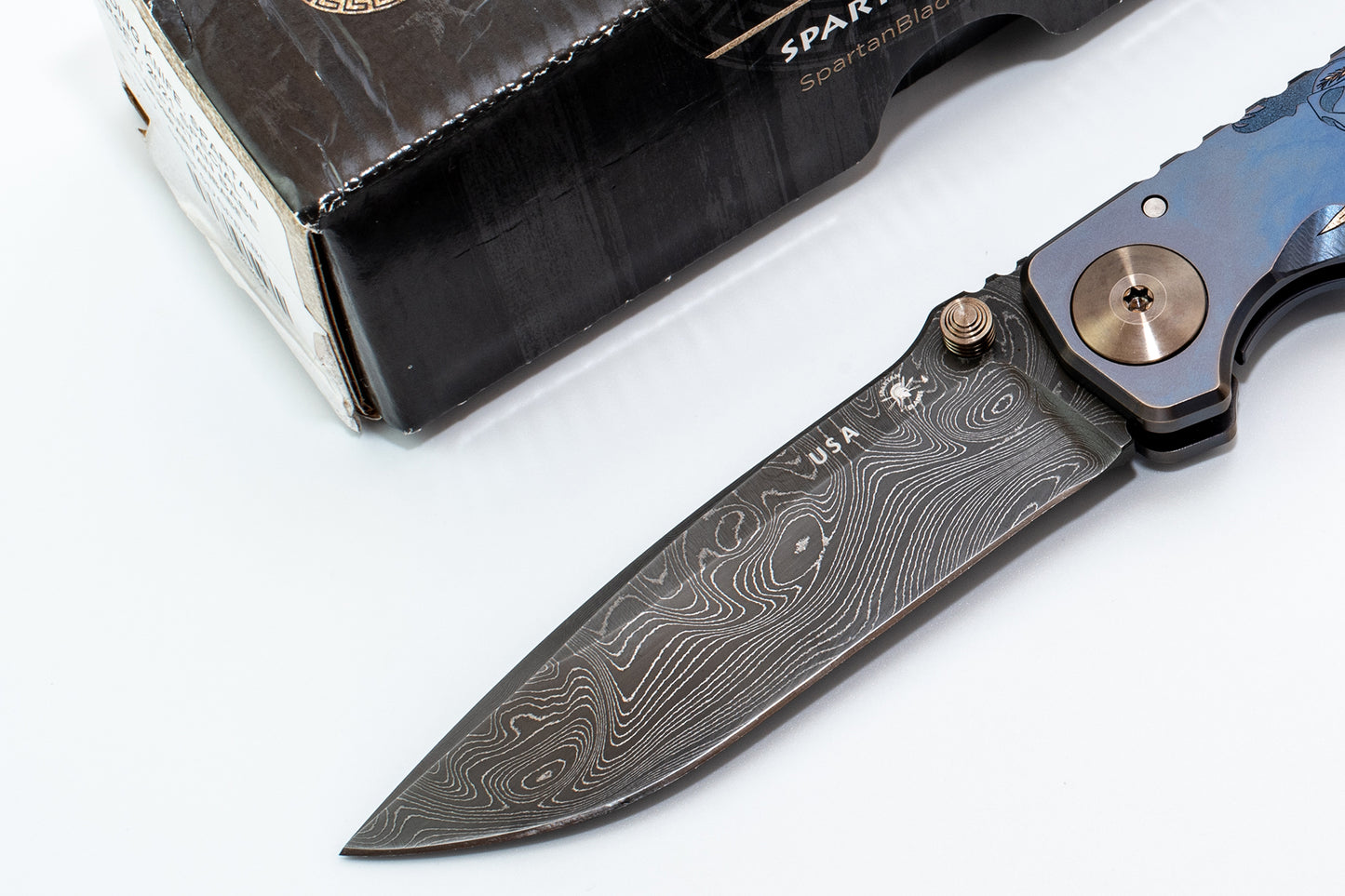 HARSEY Folding Knife, 2021 Special Edition Damascus