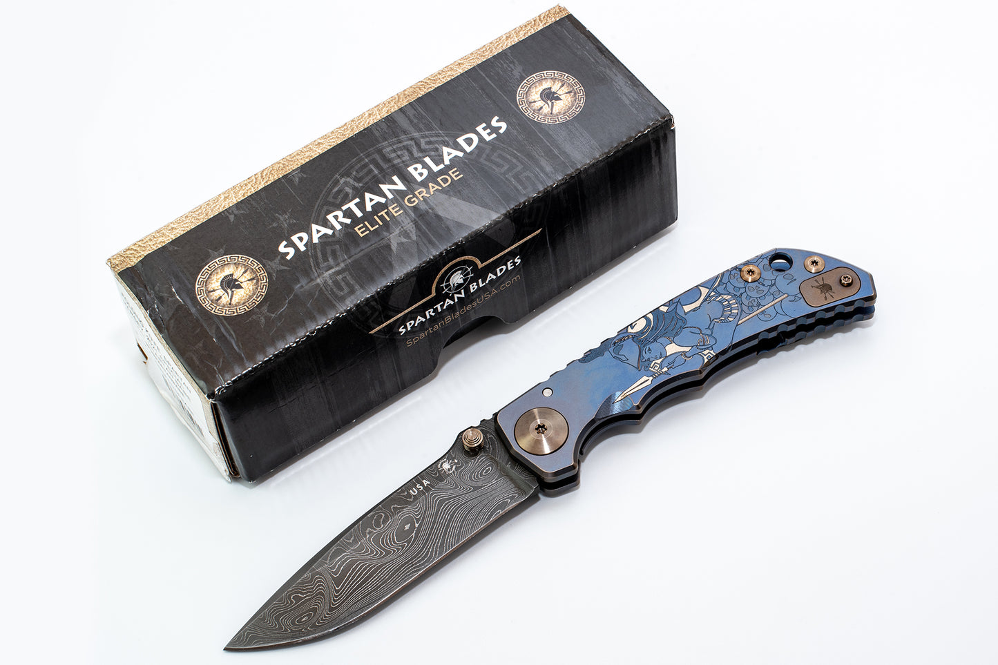 HARSEY Folding Knife, 2021 Special Edition Damascus