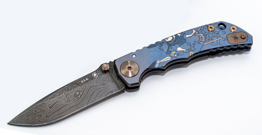 HARSEY Folding Knife, 2021 Special Edition Damascus