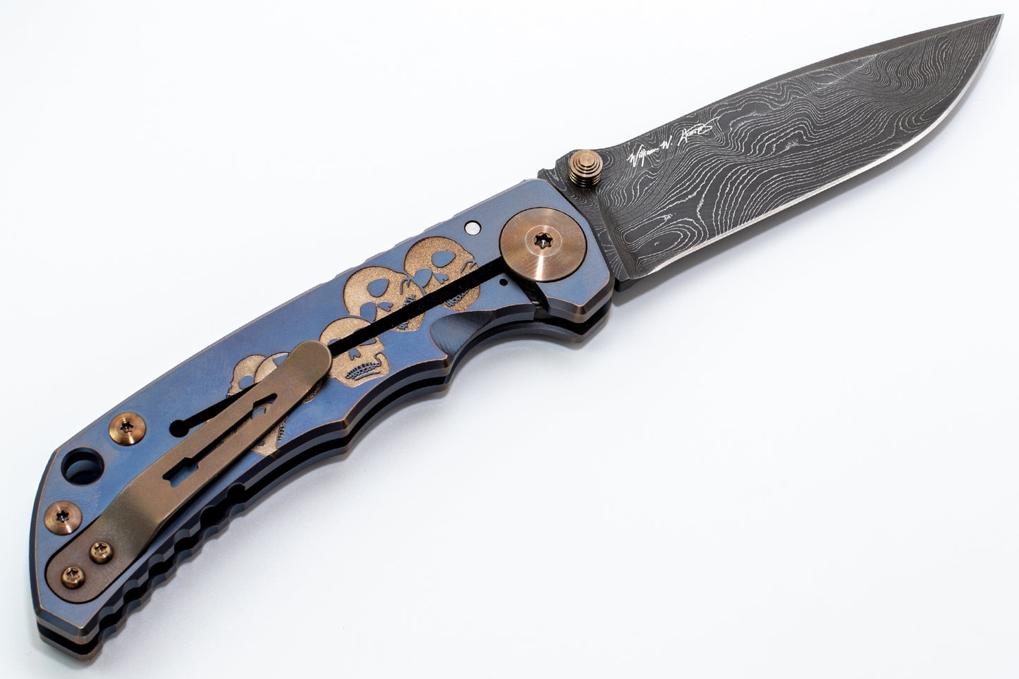 HARSEY Folding Knife, 2021 Special Edition Damascus