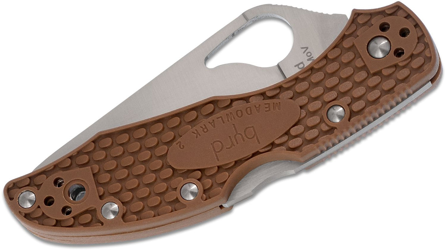 Spyderco Byrd BY04PBN2 Meadowlark 2 Folding Knife