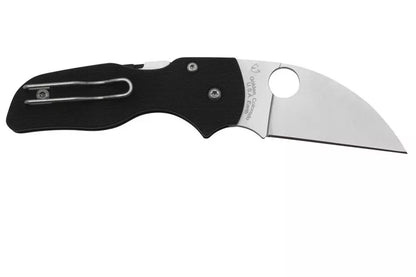 Spyderco Lil' Native Compression Lock Knife Black G-10 (2.5" Satin) C230GPWC